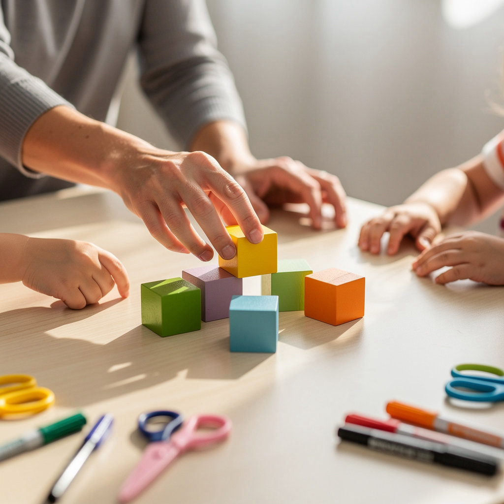 Lyrics Daycare community open house event for families in San Diego, showcasing engagement and childcare activities